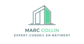 Logo blanc - Marc COLLIN expert-conseil en bâtiment en Eure-et-Loir